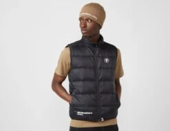 AAPE By A Bathing Ape Badge Puffer Vest